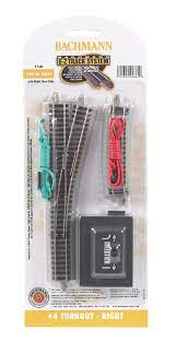 Bachmann 44864 N #4 Turnout - Right (1pcs) - Hobbytech Toys