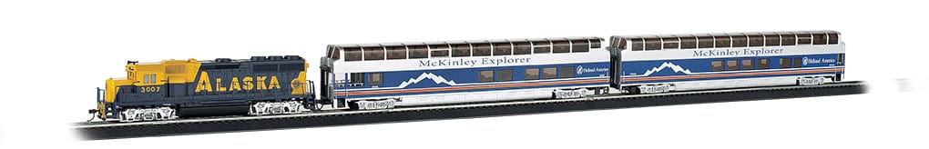 Bachmann 743 HO Mckinley Explorer Train Set - Hobbytech Toys