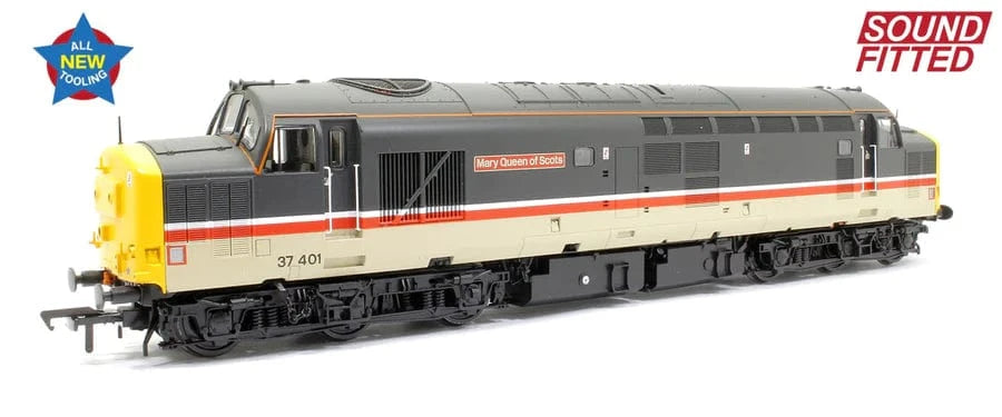 Bachmann Branchline OO 35-336SF Class 37/4 Refurbished 37401 Mary Queen of Scots BR IC Mainline DCC/Sound - Hobbytech Toys