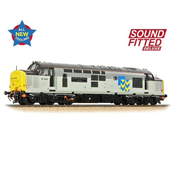 Bachmann Branchline OO 35-337SFX Class 37/4 Refurbished 37423 Sir Murray Morrison BR RF Metals Sector DCC/Sound - Hobbytech Toys