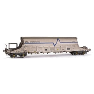 Bachmann EFE Rail OO PBA Tiger Wagon TRL 11616 ECC International White (Weathered) Bachmann TRAINS - HO/OO SCALE