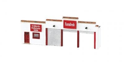 Bachmann N Building Front Farmfresh Dairy Bachmann TRAINS - N SCALE