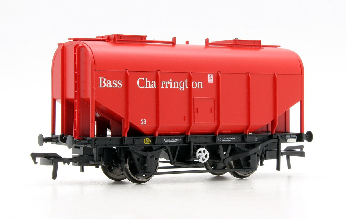 Bachmann OO 21 Ton Grain Hopper Br Po Bass Red Bachmann Branchline TRAINS - HO/OO SCALE