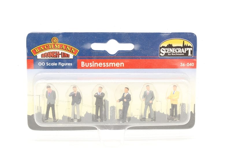 Bachmann OO 36-040 Businessmen Figure Pack Bachmann Branchline TRAINS - HO/OO SCALE