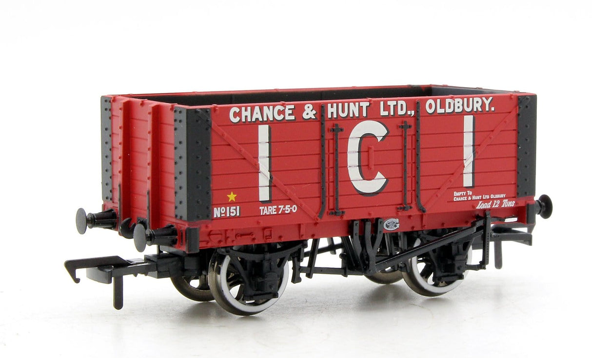 Bachmann OO 7 Plank Fixed End Wagon I.C.I. Chance & Hunt Ltd Bachmann Branchline TRAINS - HO/OO SCALE