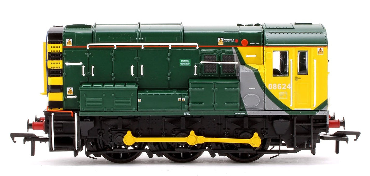 Bachmann OO Class 08 624 Freightliner Powerhaul Diesel Shunter Locomotive Bachmann Branchline TRAINS - HO/OO SCALE