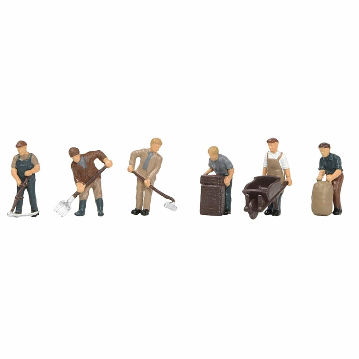 Bachmann Scenecraft 36-413 OO 1940s/50s Arable Farming Figures Bachmann Scenecraft TRAINS - HO/OO SCALE