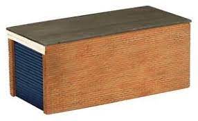 Bachmann Scenecraft 42-084 N Flat Roof Garage - Hobbytech Toys