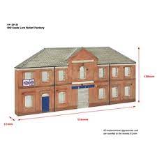 Bachmann Scenecraft 44-201B OO Low Relief Factory - Hobbytech Toys