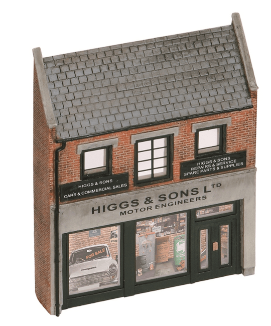 Bachmann Scenecraft OO 44-224 Low Relief Town Garage - Hobbytech Toys