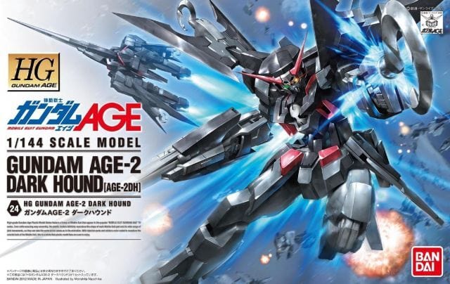 Bandai 5057387 1/144 Gundam Age-2 Dark Hound (AGE-2DH) Bandai GUNDAM