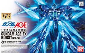 Bandai 5057389 HG 1/144 Gundam Age-Fx Burst Plastic Model Kit - Hobbytech Toys
