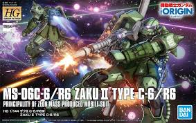 Bandai 5057576 1/144 HG Zaku Ii Type C-6/R6 Bandai GUNDAM
