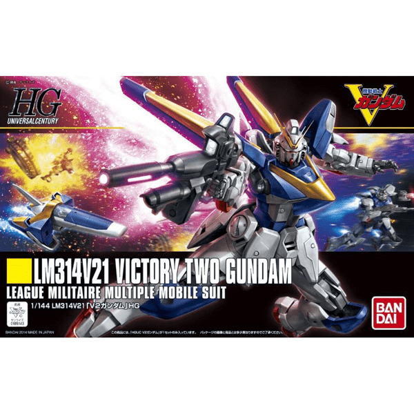 Bandai 5058267 HGUC 1/144 V2 Victory Gundam - Hobbytech Toys