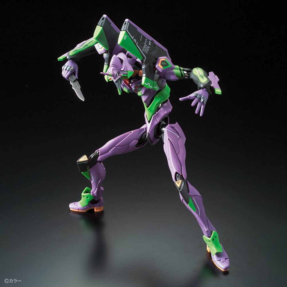 Bandai 50590151 RG Multipurpose Humanoid Decisive Weapon, Artificial Human Evangelion Unit-01 Dx Transport Platform Set - Hobbytech Toys