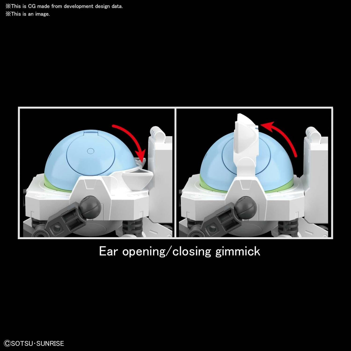 Bandai 5060423 HAROPLA HAROFITTER Bandai GUNDAM