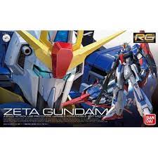 Bandai 5061599 RG 1/144 Zeta Gundam Plastic Model Kit - Hobbytech Toys