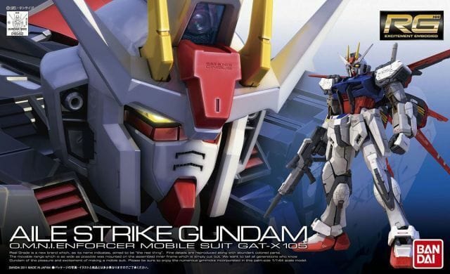 Bandai 5061613 RG 1/144 Aile Strike Gundam - Hobbytech Toys