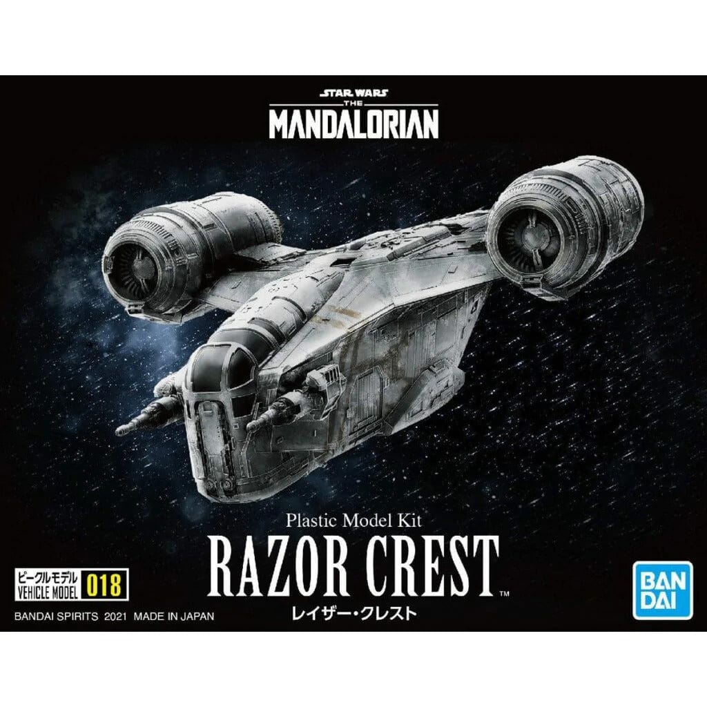 Bandai 5061794 Star Wars Vehicle Model Razor Crest Plastic Model Kit - Hobbytech Toys