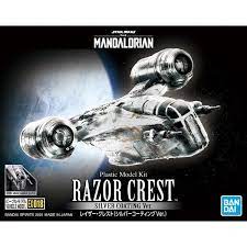 Bandai 5061795 Star Wars Vehicle Model Razor Crest (The Mandalorian) (Silver Coating Ver.) - Hobbytech Toys