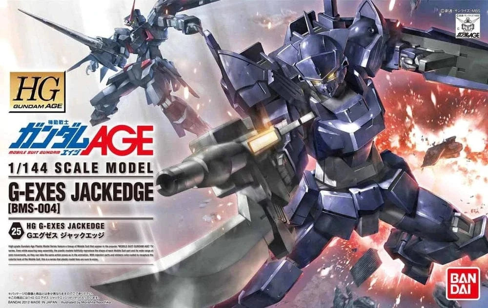 Bandai 5062829 HG 1/144 G-Exes Jackedge Plastic Model Kit - Hobbytech Toys