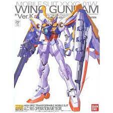 Bandai 5062839 MG 1/100 Wing Gundam Ver. Ka Plastic Model Kit - Hobbytech Toys