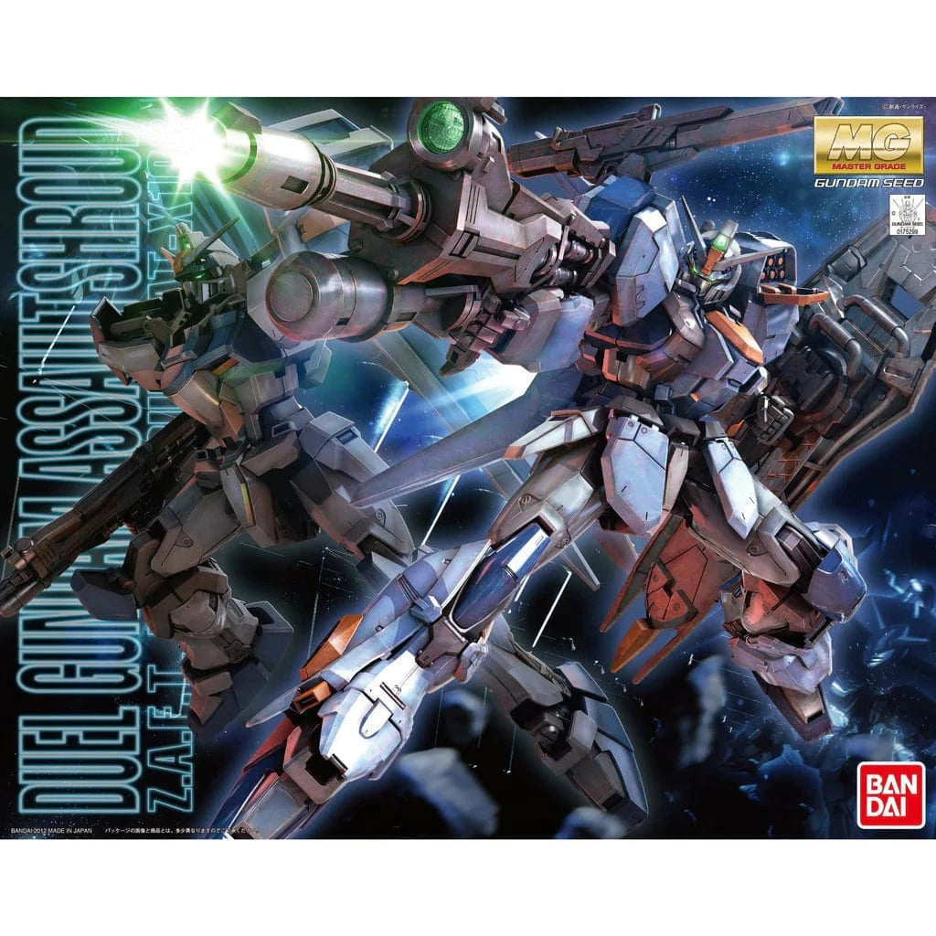 Bandai 5062904 MG 1/100 Duel Gundam Assaultshroud Gundam Seed - Hobbytech Toys