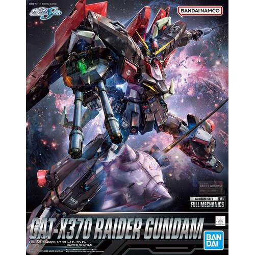 Bandai 5063349 Full Mechanics 1/100 Raider Gundam Plastic Model Kit - Hobbytech Toys