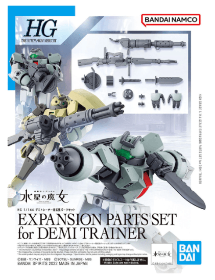 Bandai 5063357 1/144 HG Expansion Parts For Demi Trainer - Hobbytech Toys