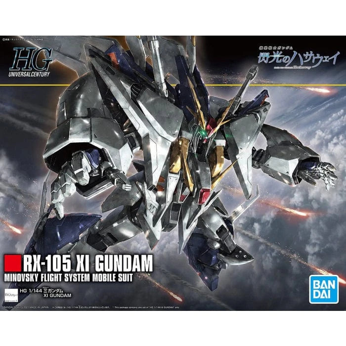 Bandai 5061331 HG 1/144 Xi Gundam Plastic Model Kit - Hobbytech Toys