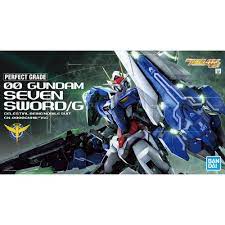 Bandai PG 1/60 00 Gundam Seven Sword/G Model Kit - Hobbytech Toys