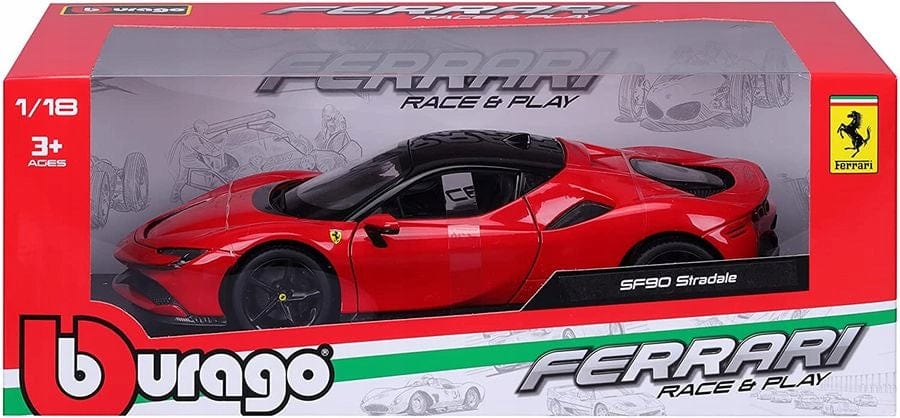 Bburago 1/18 Ferrari R&P SF-90 Stradale - Hobbytech Toys