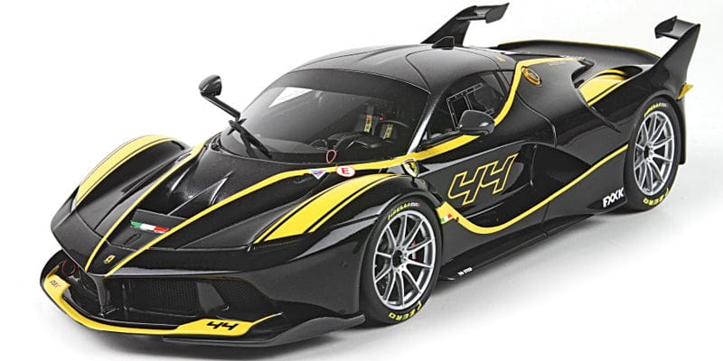 Bburago 1/18 Ferrari FXX-K No.44 Black BBurago DIE-CAST MODELS