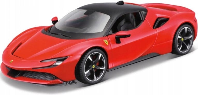Bburago 1/24 Ferrari SF-90 Stradale (Hybrid) - Assorted Colors - Hobbytech Toys