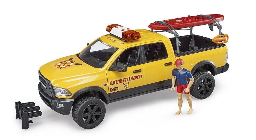 Bruder 1/16 RAM 2500 Power Wagon - Life Guard - Hobbytech Toys