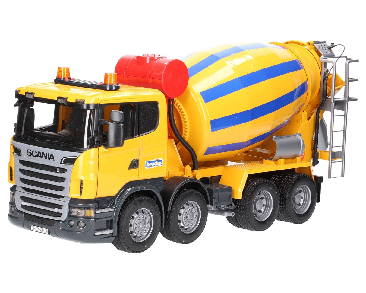 Bruder 1/16 Scania R-Series Cement Mixer Truck - Hobbytech Toys