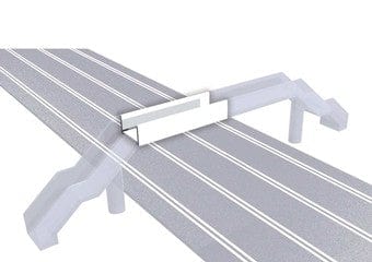 Carrera 1/32 Pedestrian Bridge Multi Lane Extension Carrera SLOT CARS