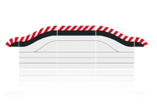 Carrera 20602 Digital Outside Shoulder for Pit Stop Lane (4pcs) Carrera SLOT CARS - PARTS