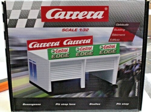 Carrera 21104 Evo/Digital 132 Double Garage and Signage for Pit Lane Carrera SLOT CARS