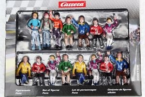 Carrera 21128 Evo/Digital 132 Set of 15 Figures Racing Fans Carrera SLOT CARS