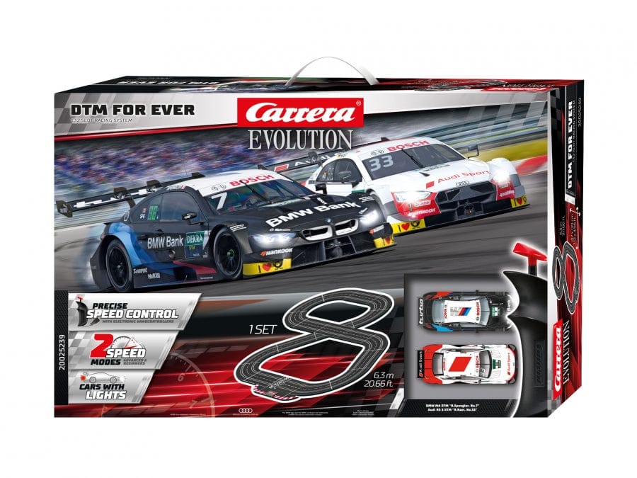 Carrera 25239 Evolution 1/32 DTM Forever 6.3m Starter Set Carrera SLOT CARS