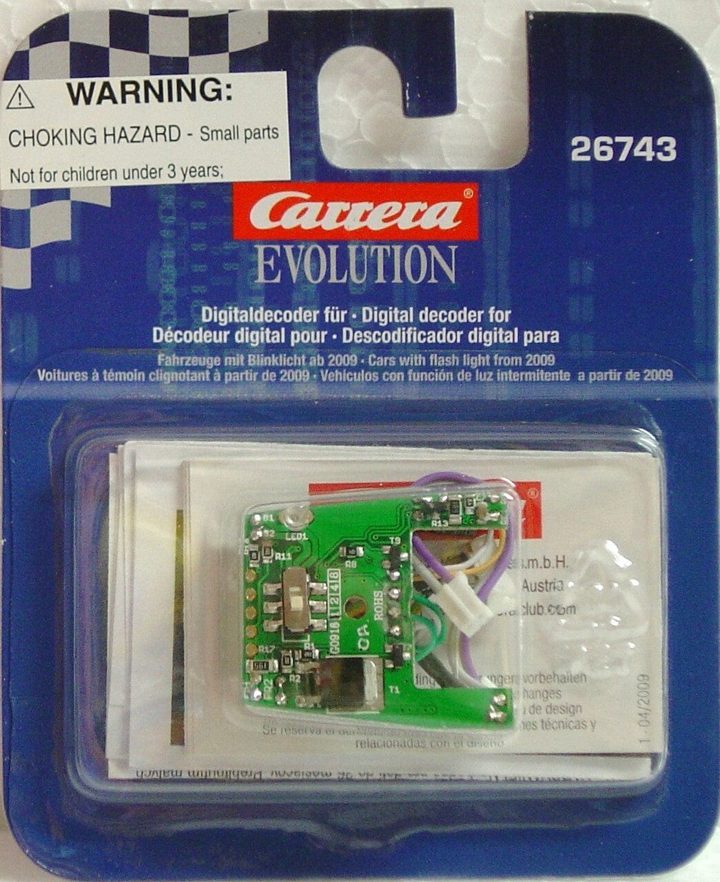 Carrera Digital 1/32 Decoder with Flashing Light Function - Hobbytech Toys