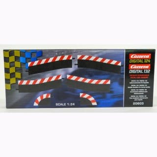 Carrera Digital- Shoulders for Digital Chicane (6pcs) Carrera SLOT CARS