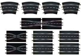 Carrera Evo/Digital Extension Track Set (12Pc) Carrera SLOT CARS - PARTS