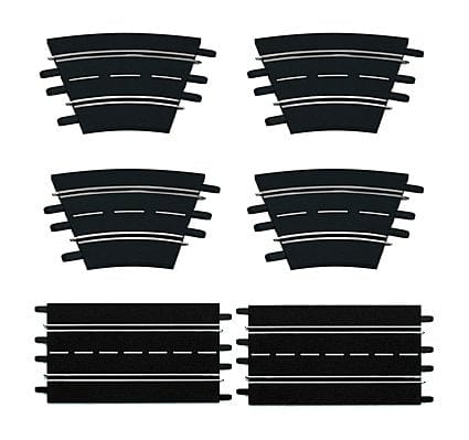Carrera Evo/Digital Extension Track Set (6Pc) Carrera SLOT CARS
