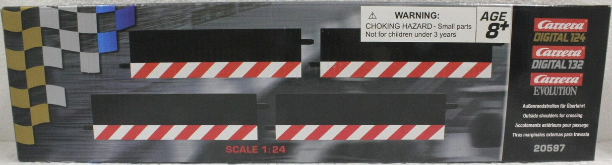 Carrera Evo/Digital Outside Shoulder For Overbridge Carrera SLOT CARS