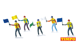 CARRERA 21115 Evo/Digital 1/32 Marshalls Set (5) Carrera SLOT CARS