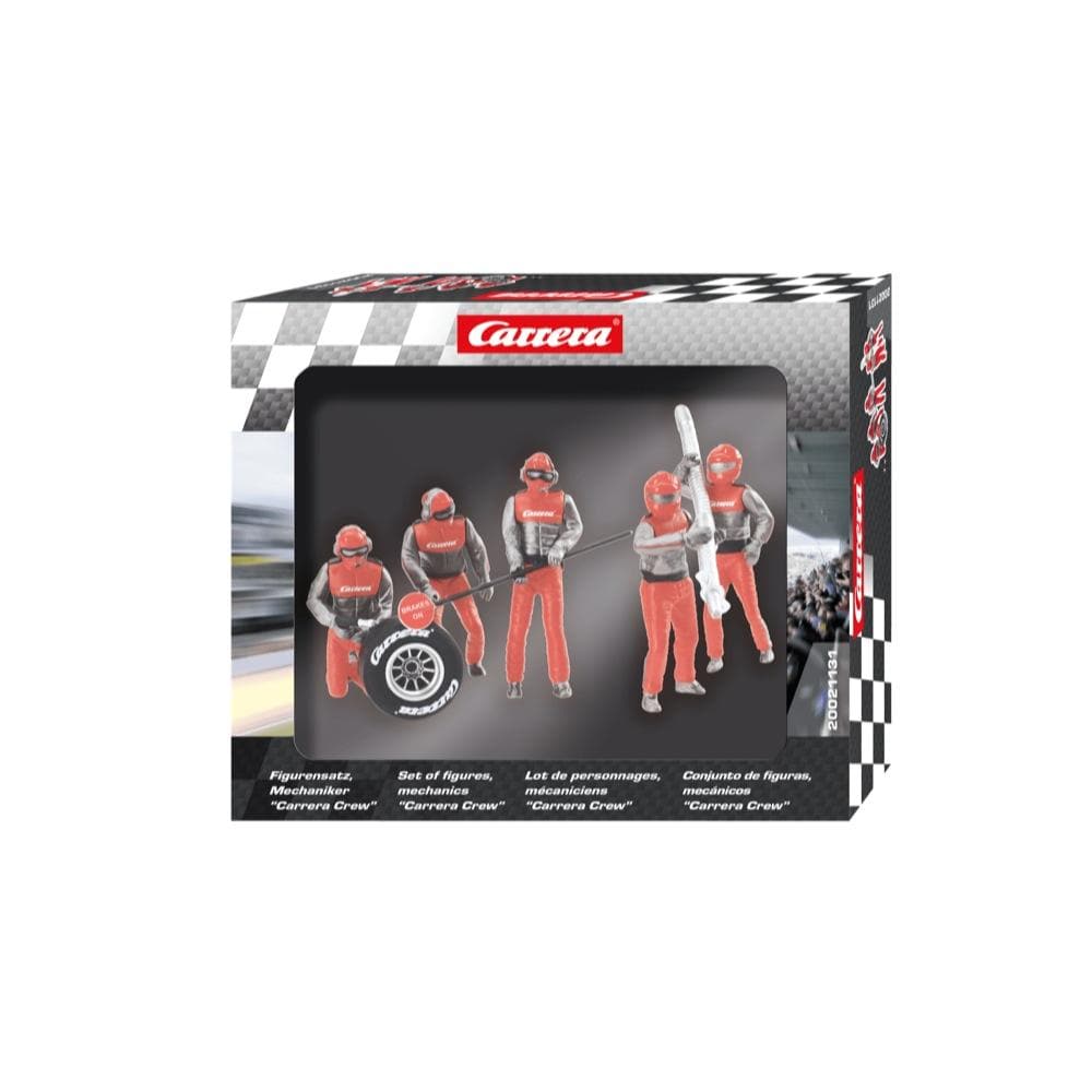Carrera 21131 Evo/Digital 132 Pit Mechanics Red (5) Carrera SLOT CARS