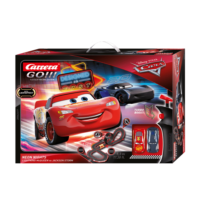 Carrera Go!!! 1/43 Disney Pixar Cars Neon Lights Set Carrera SLOT CARS