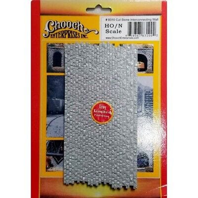 Chooch Cut Stone Retaining Wall - Small - 6-3/4 x 3-13/32" 17.1 x 8.7cm - Hobbytech Toys